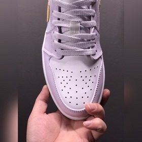 Air Jordan 1 Low Barely Grape AJ1 Джо 1 светло-фиолетовые низкие 