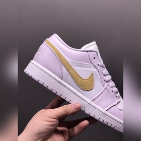 Air Jordan 1 Low Barely Grape AJ1 Джо 1 светло-фиолетовые низкие 