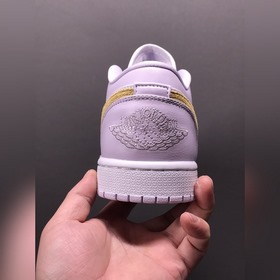 Air Jordan 1 Low Barely Grape AJ1 Джо 1 светло-фиолетовые низкие 