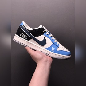 Nk Dunk Low LV совместная коллекция - Smurfs высококачественные к