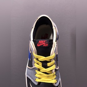 Air Jordan 1 Low Dark Smoke Grev AJ1 Джо 1 деконструированные низ