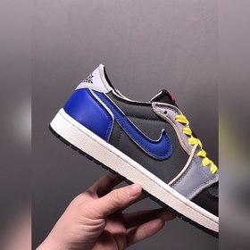 Air Jordan 1 Low Dark Smoke Grev AJ1 Джо 1 деконструированные низ