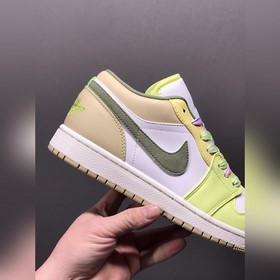 Air Jordan 1 Low Amarillo AJ1 Джо 1 низкие кроссовки для повседне