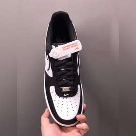 Nk Air Force 107 Low Бежево-оранжево-синие низкие кеды Air Force 