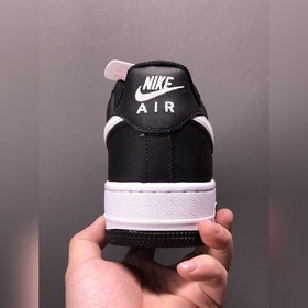 Nk Air Force 107 Low Бежево-оранжево-синие низкие кеды Air Force 