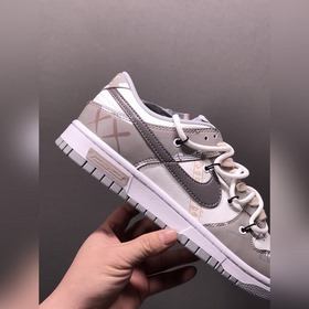Nk Dunk Low с завязками деконструированной SB-застежкой, модные к