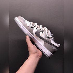 Nk Dunk Low с завязками деконструированной SB-застежкой, модные к