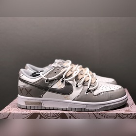 Nk Dunk Low с завязками деконструированной SB-застежкой, модные к