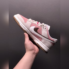 Nk SB Dunk Low 85 вишнево-розовые низкие кроссовки SB для спорта 