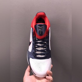 CK версия Nk Zoom Kobe V Protro «белый-синий-красный» Kobe 5 2023
