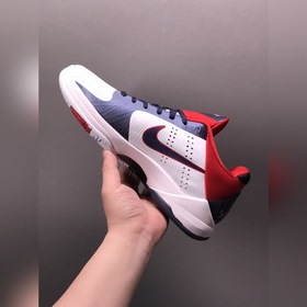 CK версия Nk Zoom Kobe V Protro «белый-синий-красный» Kobe 5 2023