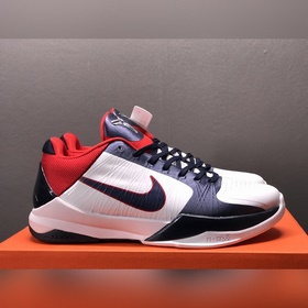 CK версия Nk Zoom Kobe V Protro «белый-синий-красный» Kobe 5 2023