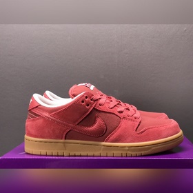 Nk SB Dunk Low Pro Adobe Красная глинистая краска, красный свиной