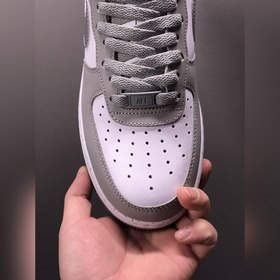 Nk Air Force 107 Low Серый с черными вкраплениями Военные кроссов