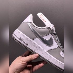 Nk Air Force 107 Low Серый с черными вкраплениями Военные кроссов