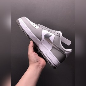 Nk Air Force 107 Low Серый с черными вкраплениями Военные кроссов