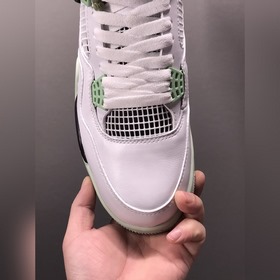 Air Jordan 4 Seafoam, зеленый цвет морской волны Основной цвет об