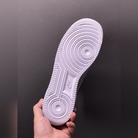 Nk Air Force 107 Low Blue Swoosh с рельефным принтом, низкие крос