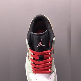 Air Jordan 1 Low AJ1 Джо 1 свежий бело-зеленый культурные низкие 