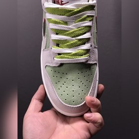 Nk SB Dunk Low 85 серый и красный с двойным логотипом SB низкие к