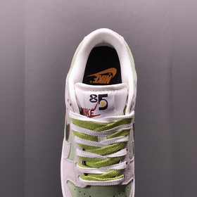 Nk SB Dunk Low 85 серый и красный с двойным логотипом SB низкие к