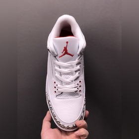 Air Jordan 3 White Cement Reimagined AJ3 Джо 3, новые белые кеды 