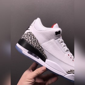Air Jordan 3 White Cement Reimagined AJ3 Джо 3, новые белые кеды 