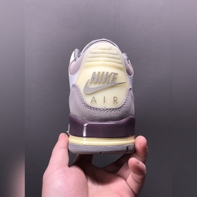 Air Jordan 3 Retro SP Medium Grey AJ3 Джо 3 бело-серый с трещинам