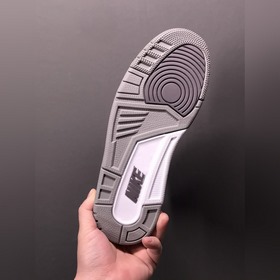 Air Jordan 3 Retro SP Medium Grey AJ3 Джо 3 бело-серый с трещинам