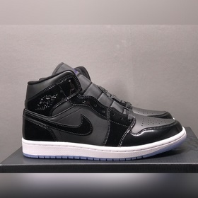 Air Jordan 1 Mid Space Jam AJ1 Джо 1 Большой данк Китайские баске
