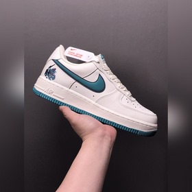 Nk Air Force 107 Low, тематика «Гарнир», зеленый цвет, низкие кро