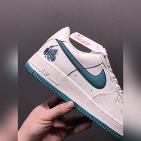 Nk Air Force 107 Low, тематика «Гарнир», зеленый цвет, низкие кро