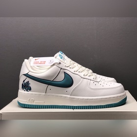 Nk Air Force 107 Low, тематика «Гарнир», зеленый цвет, низкие кро