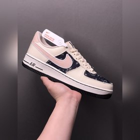 Nk Air Force 107 Low с принтом и патч-патчами, низкие кеды из пар