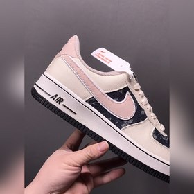 Nk Air Force 107 Low с принтом и патч-патчами, низкие кеды из пар