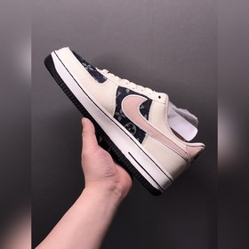 Nk Air Force 107 Low с принтом и патч-патчами, низкие кеды из пар