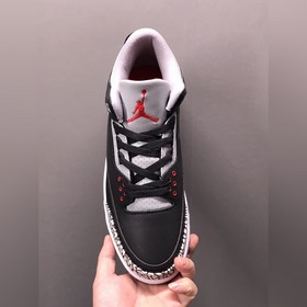 Air Jordan 3 Retro Black Cement (2023) AJ3 Джо 3 ремейк черный це