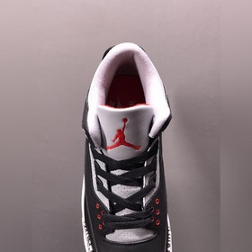 Air Jordan 3 Retro Black Cement (2023) AJ3 Джо 3 ремейк черный це