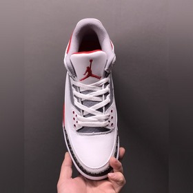 Air Jordan 3 Retro Fire Red AJ3 Джо 3 новый огненно-красный DN370