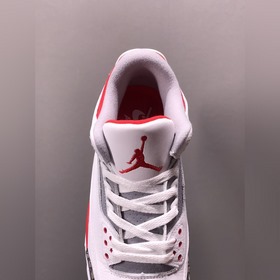 Air Jordan 3 Retro Fire Red AJ3 Джо 3 новый огненно-красный DN370