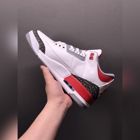 Air Jordan 3 Retro Fire Red AJ3 Джо 3 новый огненно-красный DN370