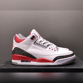Air Jordan 3 Retro Fire Red AJ3 Джо 3 новый огненно-красный DN370