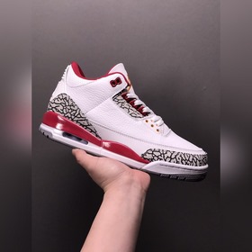 Air Jordan 3 Retro Fire Red AJ3 Джо 3 новый огненно-красный DN370