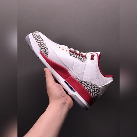 Air Jordan 3 Retro Fire Red AJ3 Джо 3 новый огненно-красный DN370