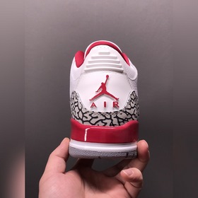 Air Jordan 3 Retro Fire Red AJ3 Джо 3 новый огненно-красный DN370