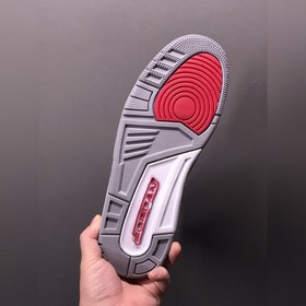 Air Jordan 3 Retro Fire Red AJ3 Джо 3 новый огненно-красный DN370