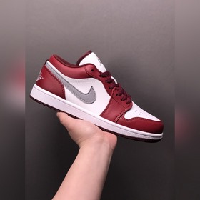 Air Jordan 1 Low Bordeaux AJ1 Джо 1 Бордо красный низкие баскетбо