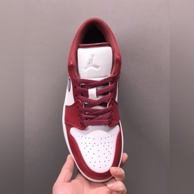 Air Jordan 1 Low Bordeaux AJ1 Джо 1 Бордо красный низкие баскетбо