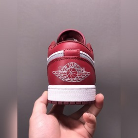 Air Jordan 1 Low Bordeaux AJ1 Джо 1 Бордо красный низкие баскетбо