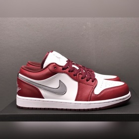 Air Jordan 1 Low Bordeaux AJ1 Джо 1 Бордо красный низкие баскетбо